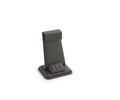 Black Leatherette Earring/Ring Stand