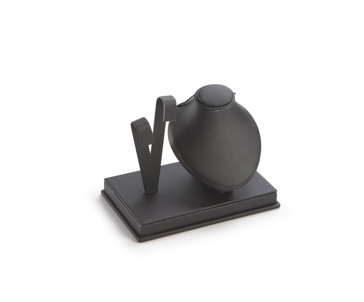 Black Leatherette Earring/Pendant Stand