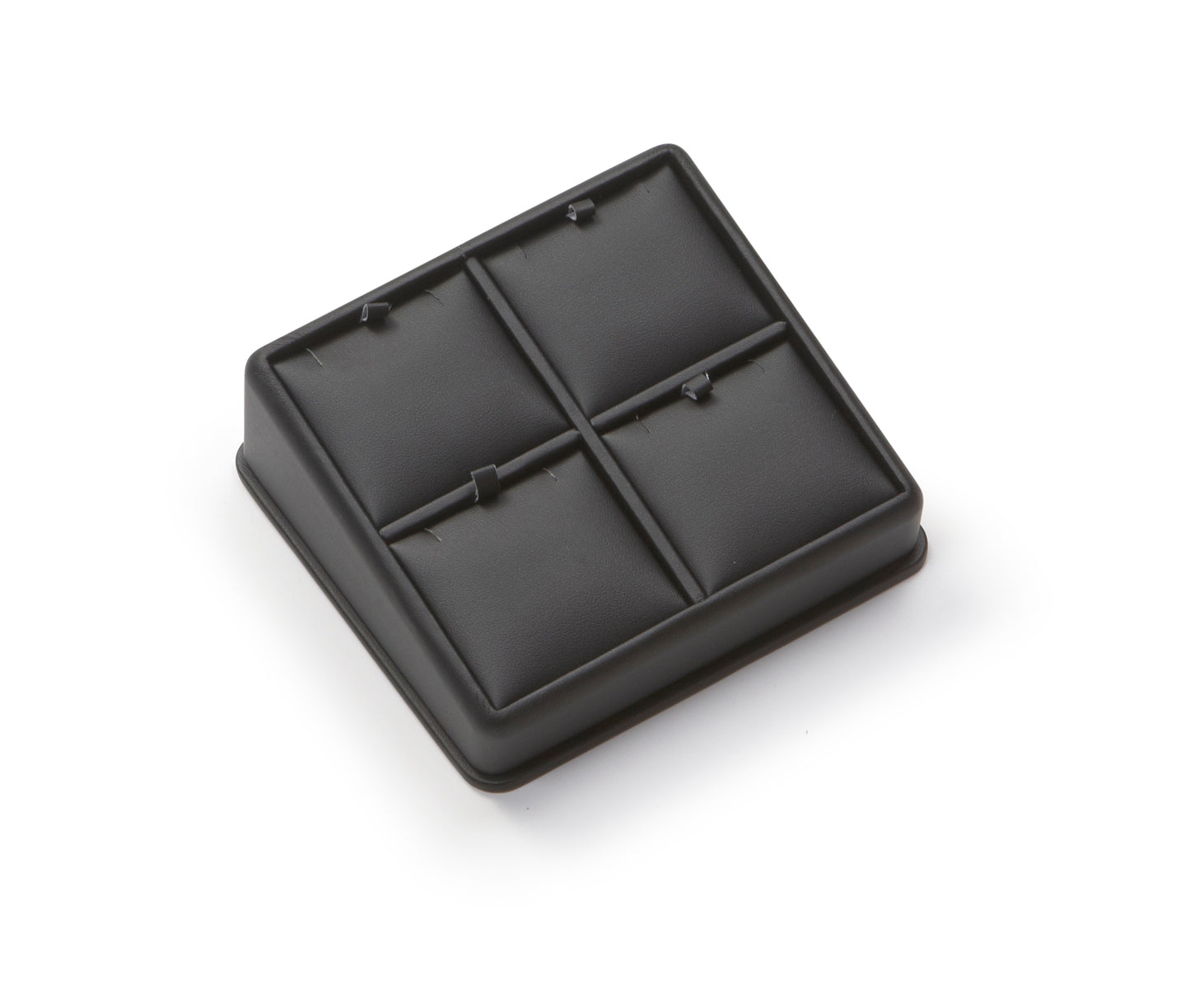 Black Leatherette 4 Pendant Stand