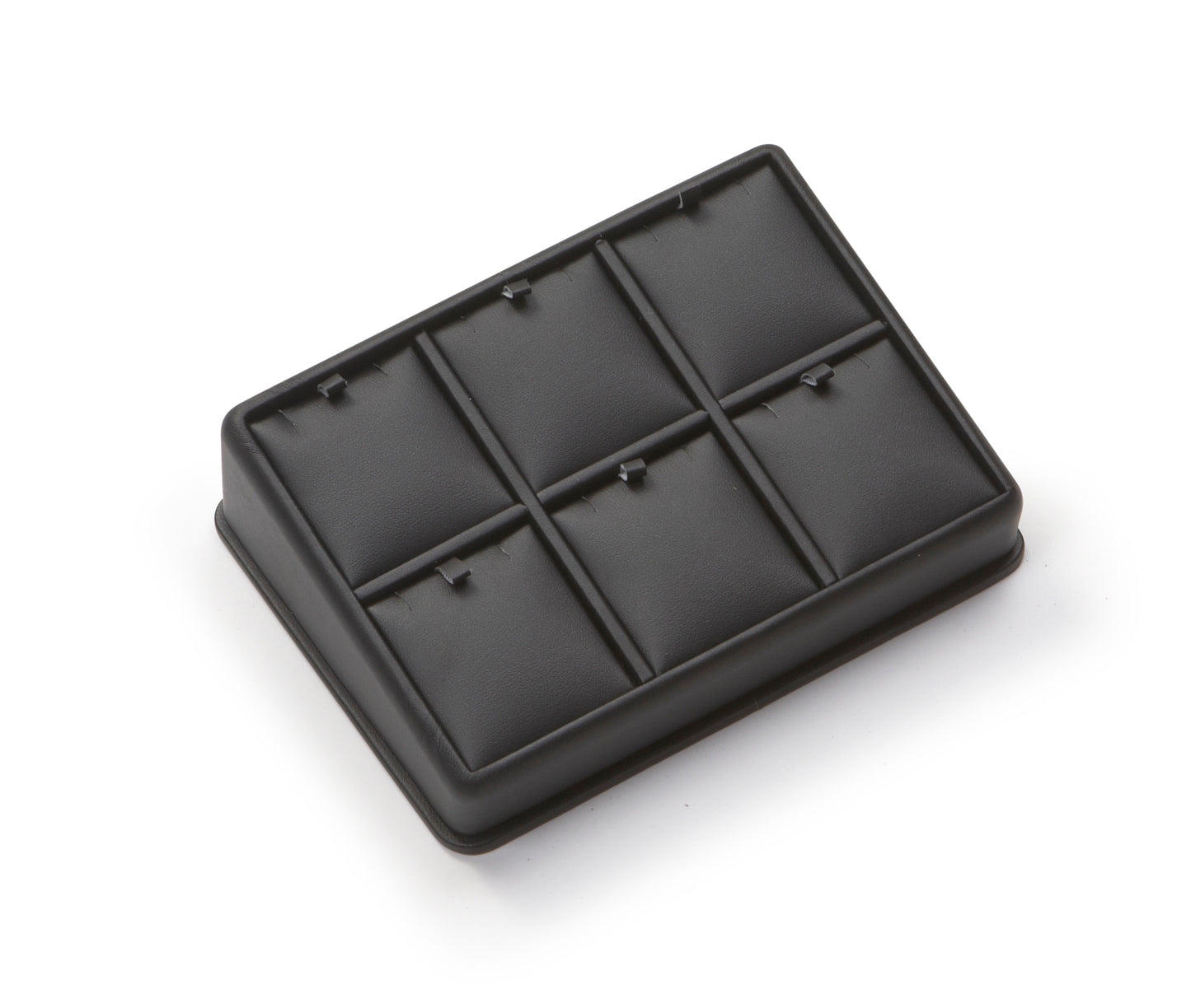 Black Leatherette 6 Pendant Stand