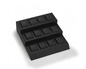 Black Leatherette 12 Watch Display