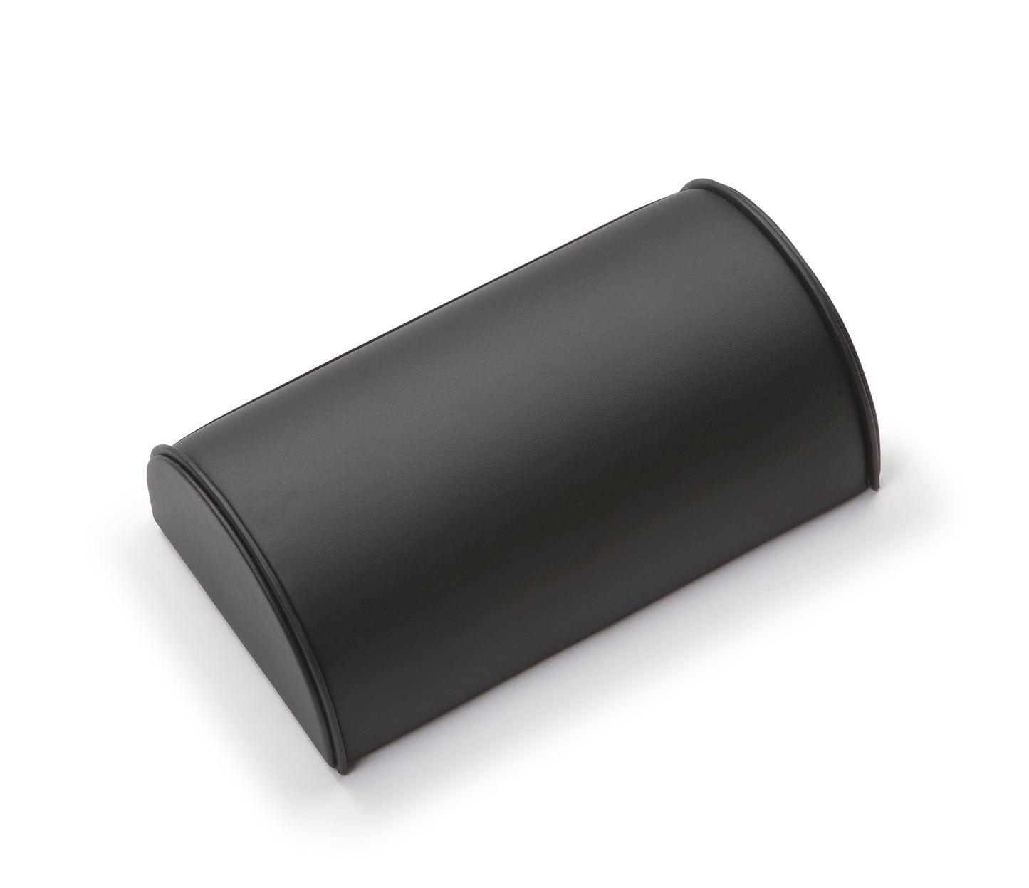 Black Leatherette Large Bracelet Dome