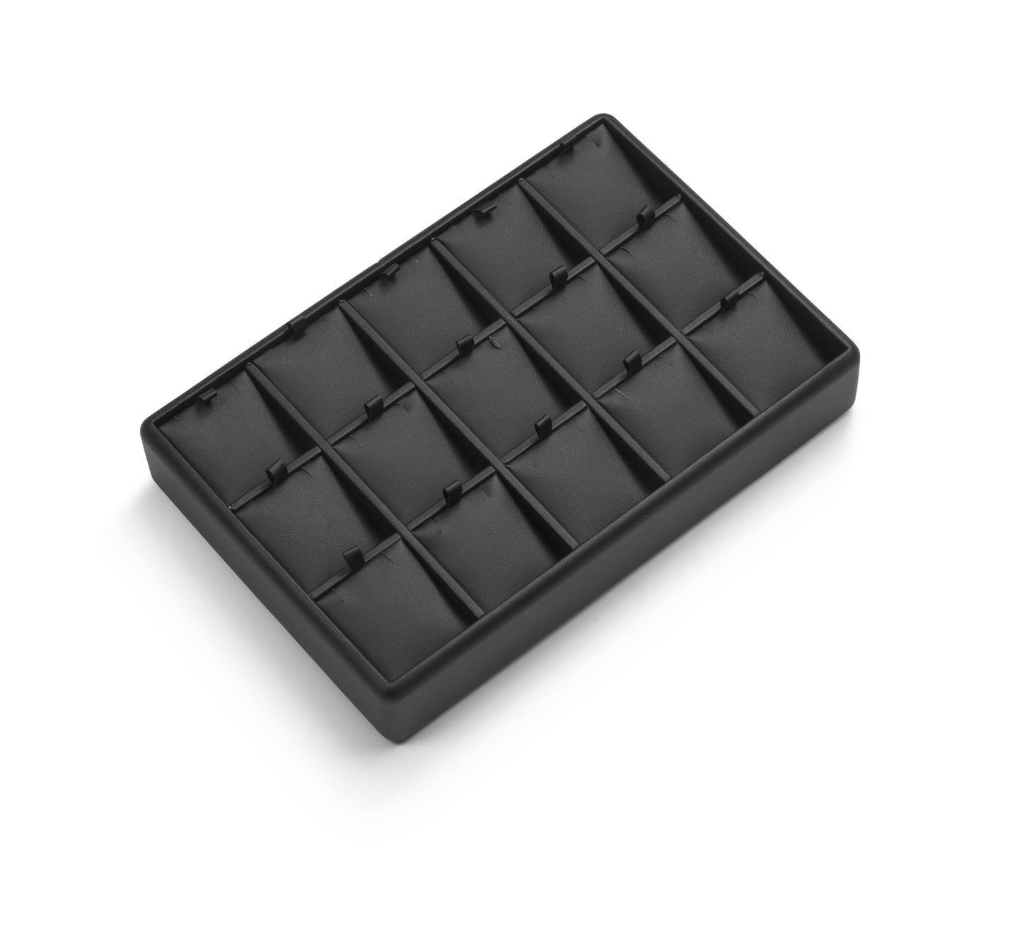Black Leatherette 15 Pendant Tray