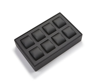 Black Leatherette 8 Watch Display