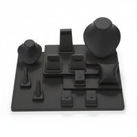 Black Leatherette Showcase Display Set – Novel Box