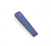 Navy Blue Leatherette Thin Bracelet Dome
