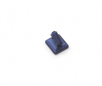 Navy Blue Leatherette Ring Stand