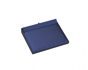 Navy Blue Leatherette 16 Chain Display Tray
