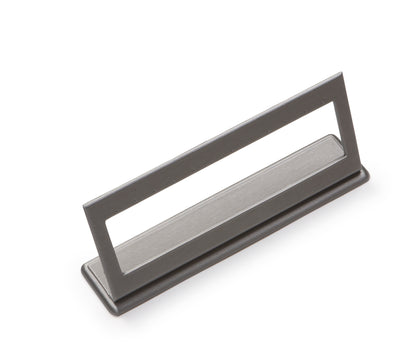 Silver Gray Leatherette 6 Pairs Earring