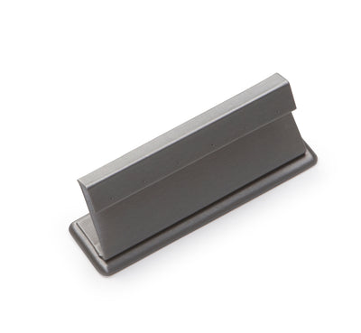 Silver Gray Leatherette 3 Pairs Earring Stand