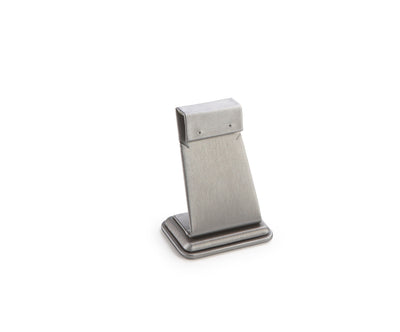 Silver Gray Leatherette Earring/Pendant Stand