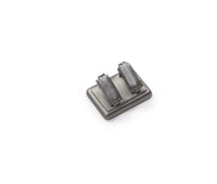 Silver Gray Leatherette 2 Bar Ring Stand