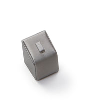 Silver Leatherette Ring Clip Stand