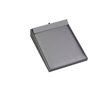 Silver Gray Leatherette 14 Chain