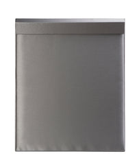 Silver Gray Leatherette 18 Chain