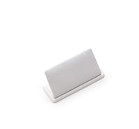 White Leatherette 2 Pendant Stand