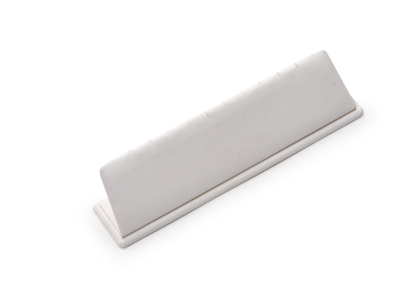 White Leatherette 6 Pendant Stand