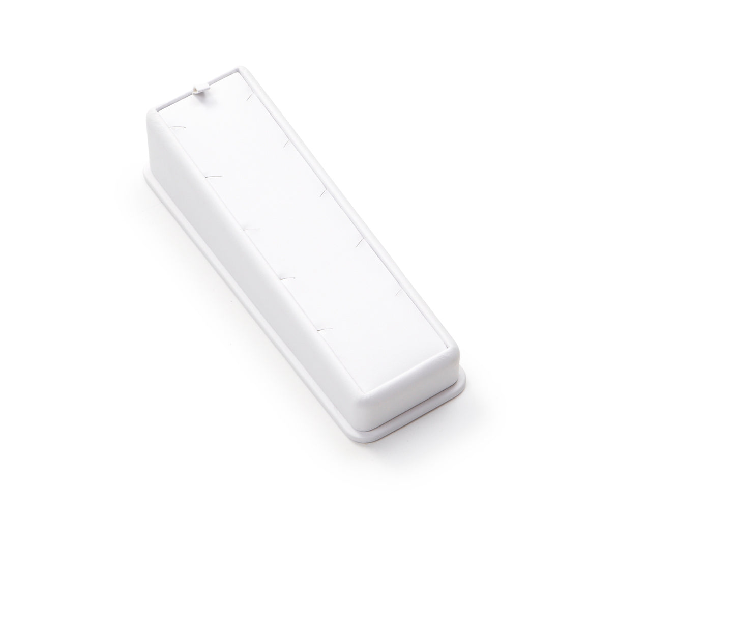 White Leatherette 5 Pendant Tray