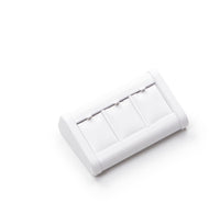 White Leatherette 3 Pendant Stand