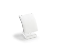 White Leatherette Pendant Stand