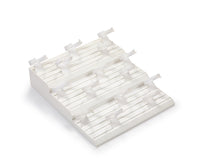 White Leatherette Watch Display