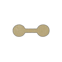Adhesive Self Stick Tear-Proof Tyvec Tags (x1000)