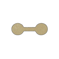 Adhesive Self Stick Tear-Proof Tyvec Tags (x1000)
