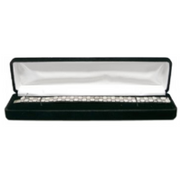 Black Rich Velveteen Bracelet Box