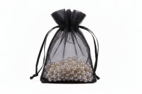 Flat Bottom Organza with Rattail String 3 1/2 x 5 x 1 1/2