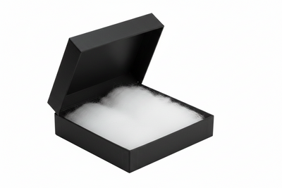 Black Cotton Filled Boxes 3 