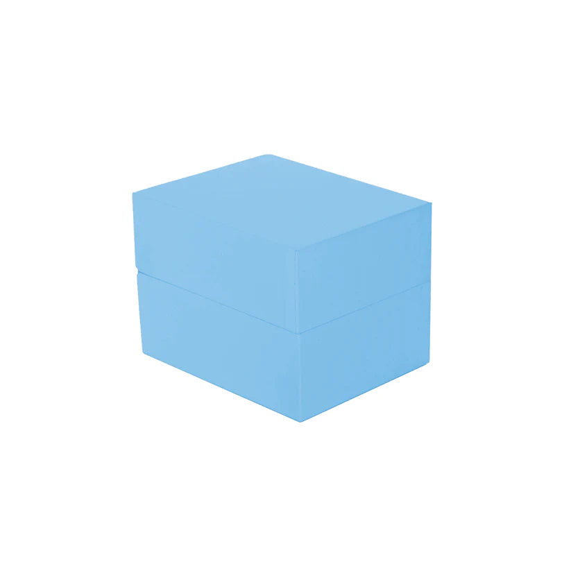 Blue geometric object 