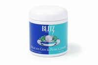 Jar of Blitz 7 Delicate Gel & Pearl Cleanser on a white background
