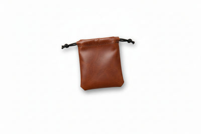 Leatherette Drawstring Pouches