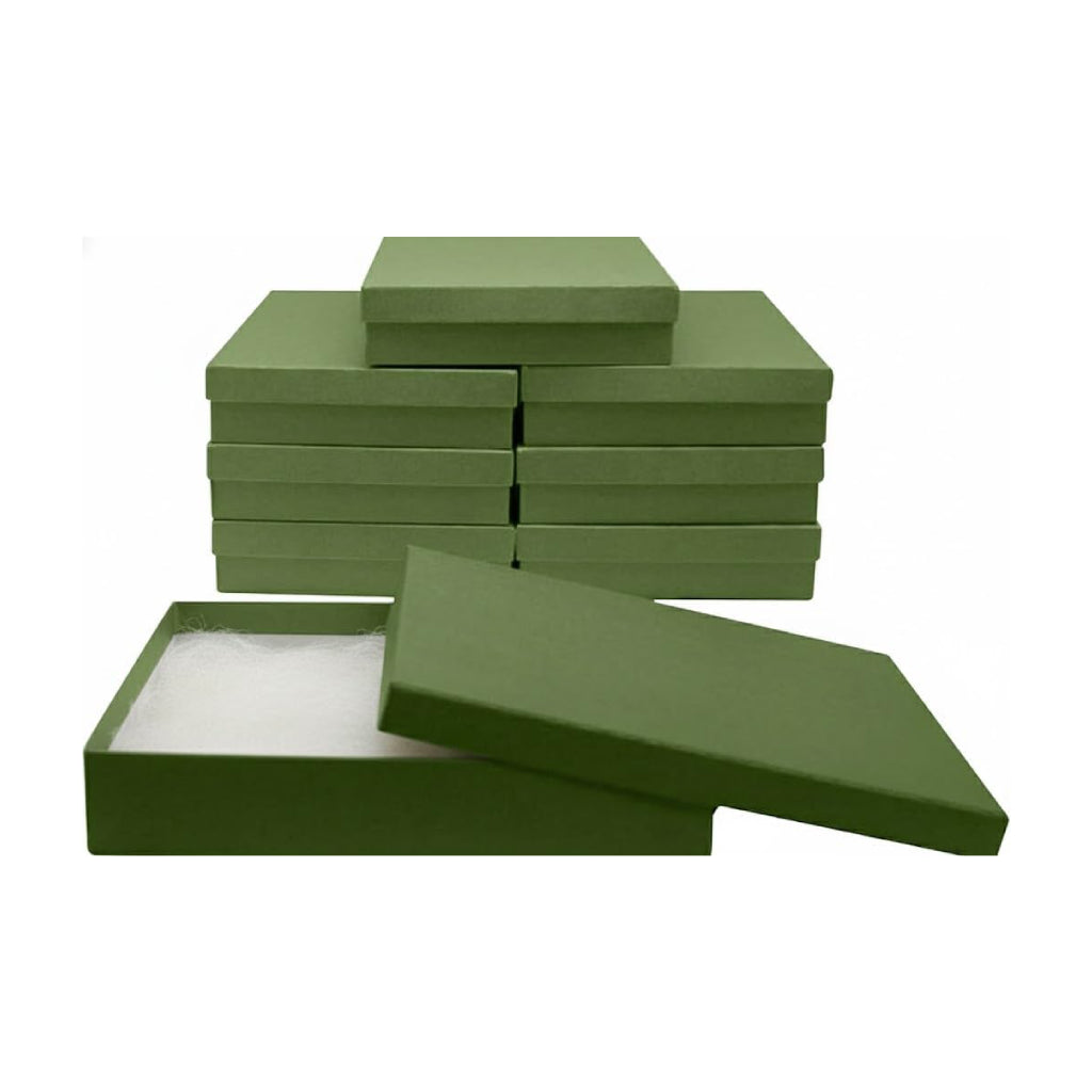 Green Superior Kraft Color Box