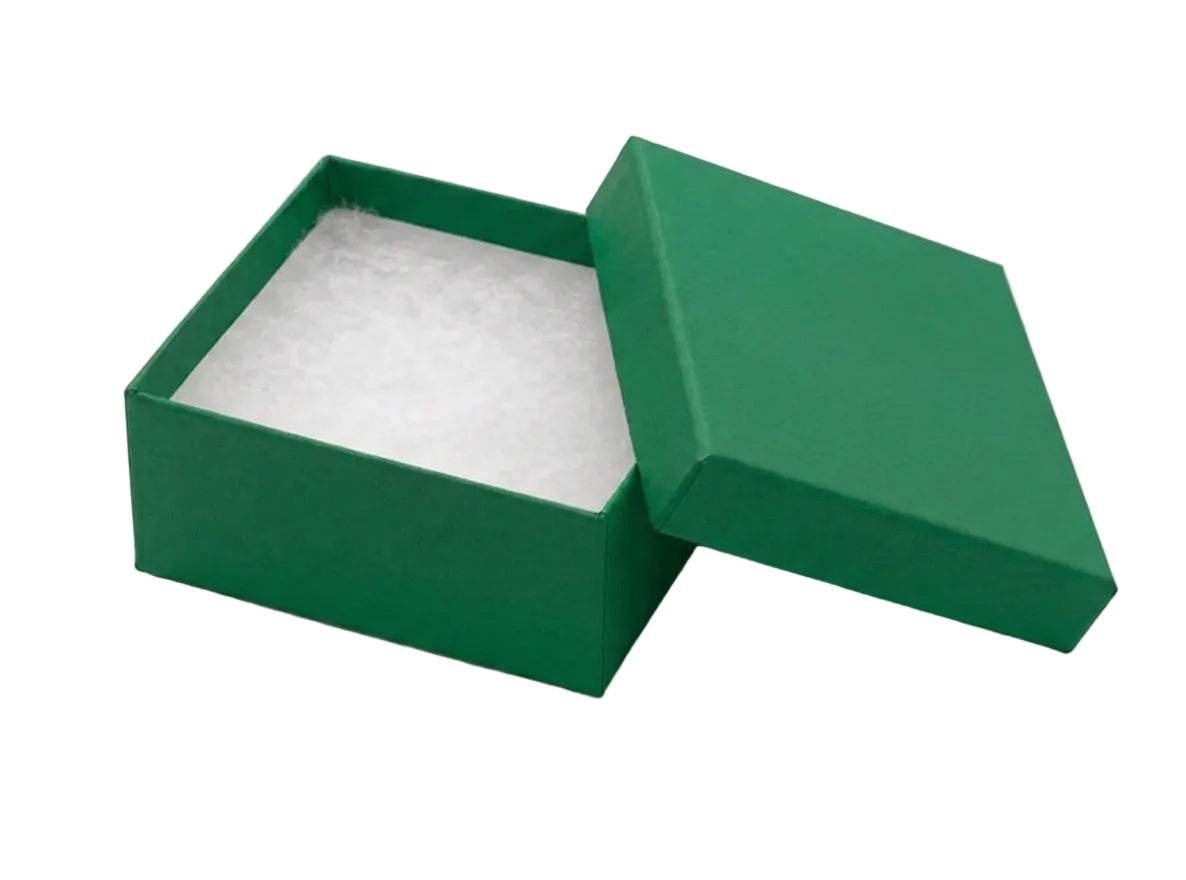 Green jewelry box