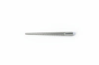 Metal rod on a white background