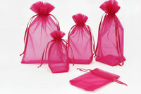 Flat Bottom Organza with Rattail String