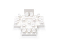 White building block