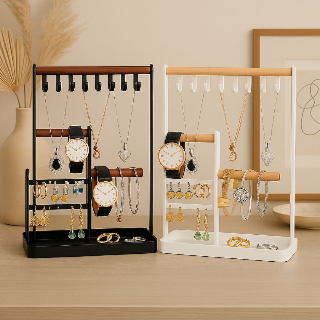 Metal Jewelry Rack Organizer