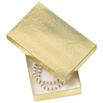 Gold Cotton Filled Boxes (x100)