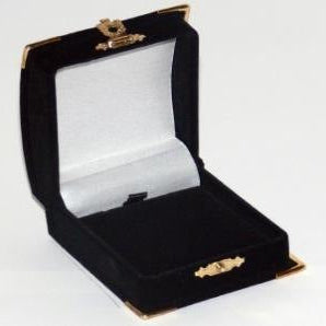 Velour Treasure Chest Small Pendant Box