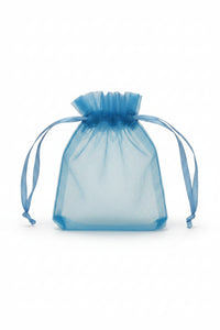 Light Blue organza bag