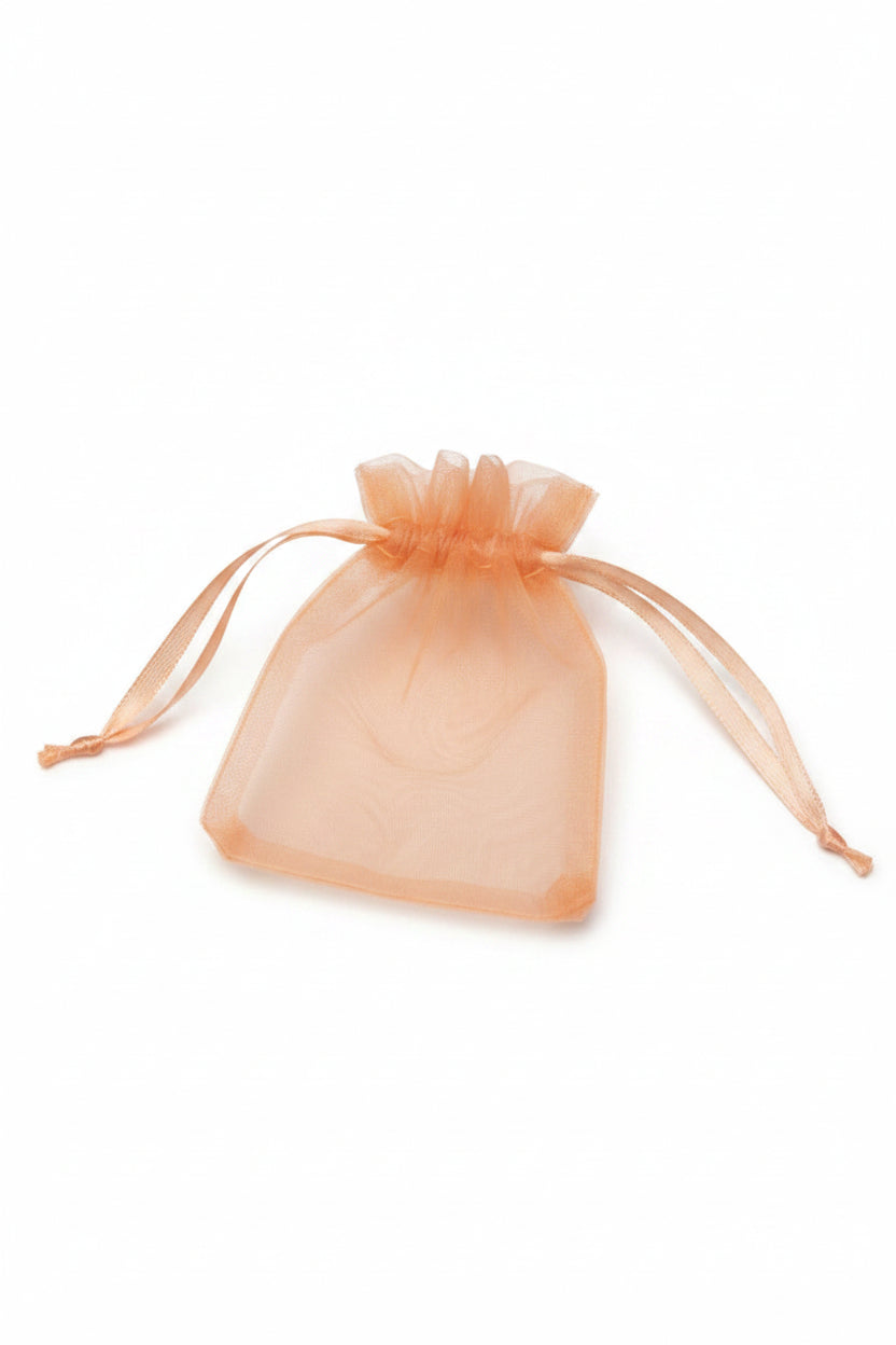 Peach organa bag