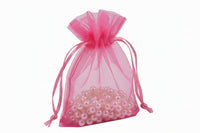 Flat Bottom Organza with Rattail String 3 1/2 x 5 x 1 1/2