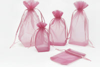 Flat Bottom Organza with Rattail String