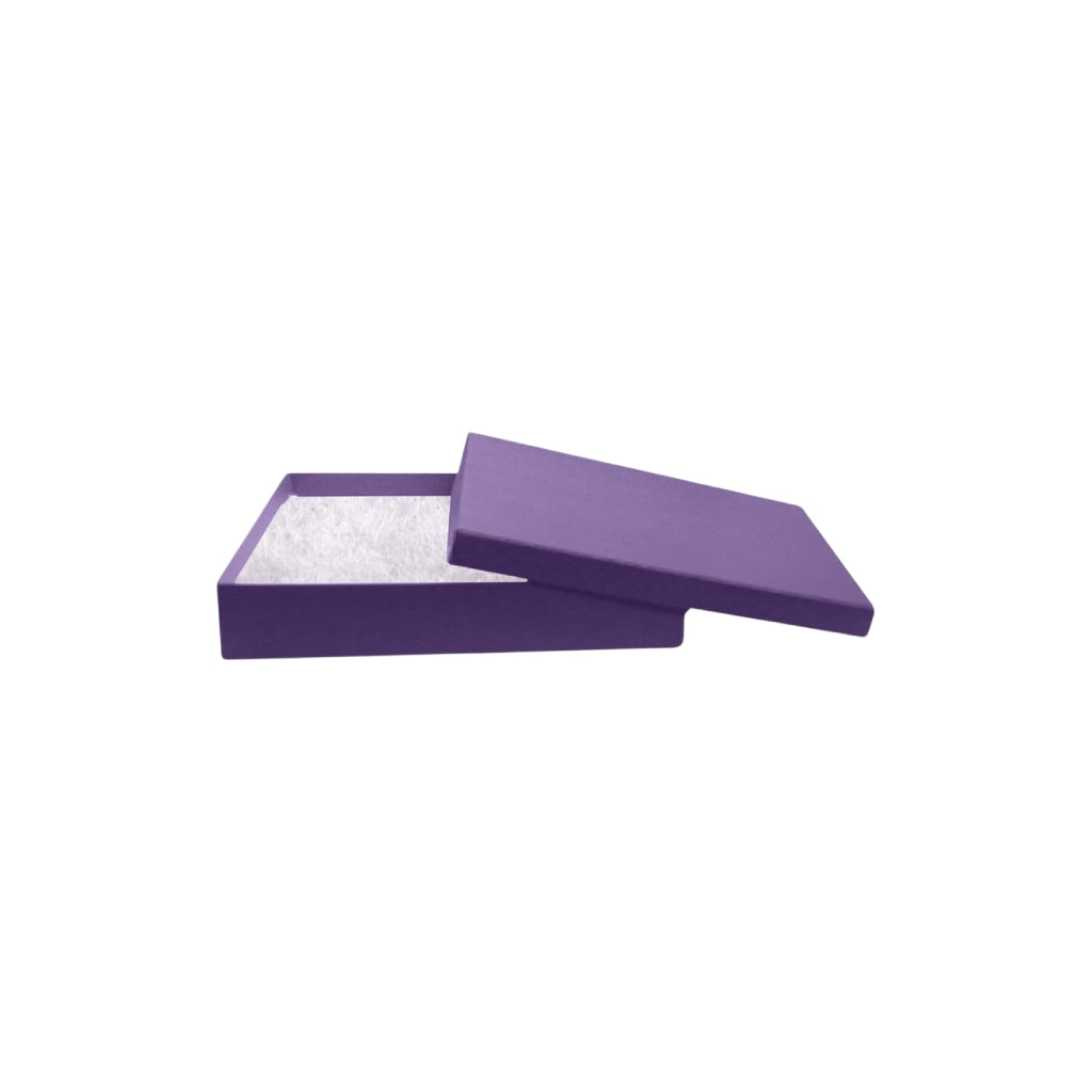 Purple feathered cat toy