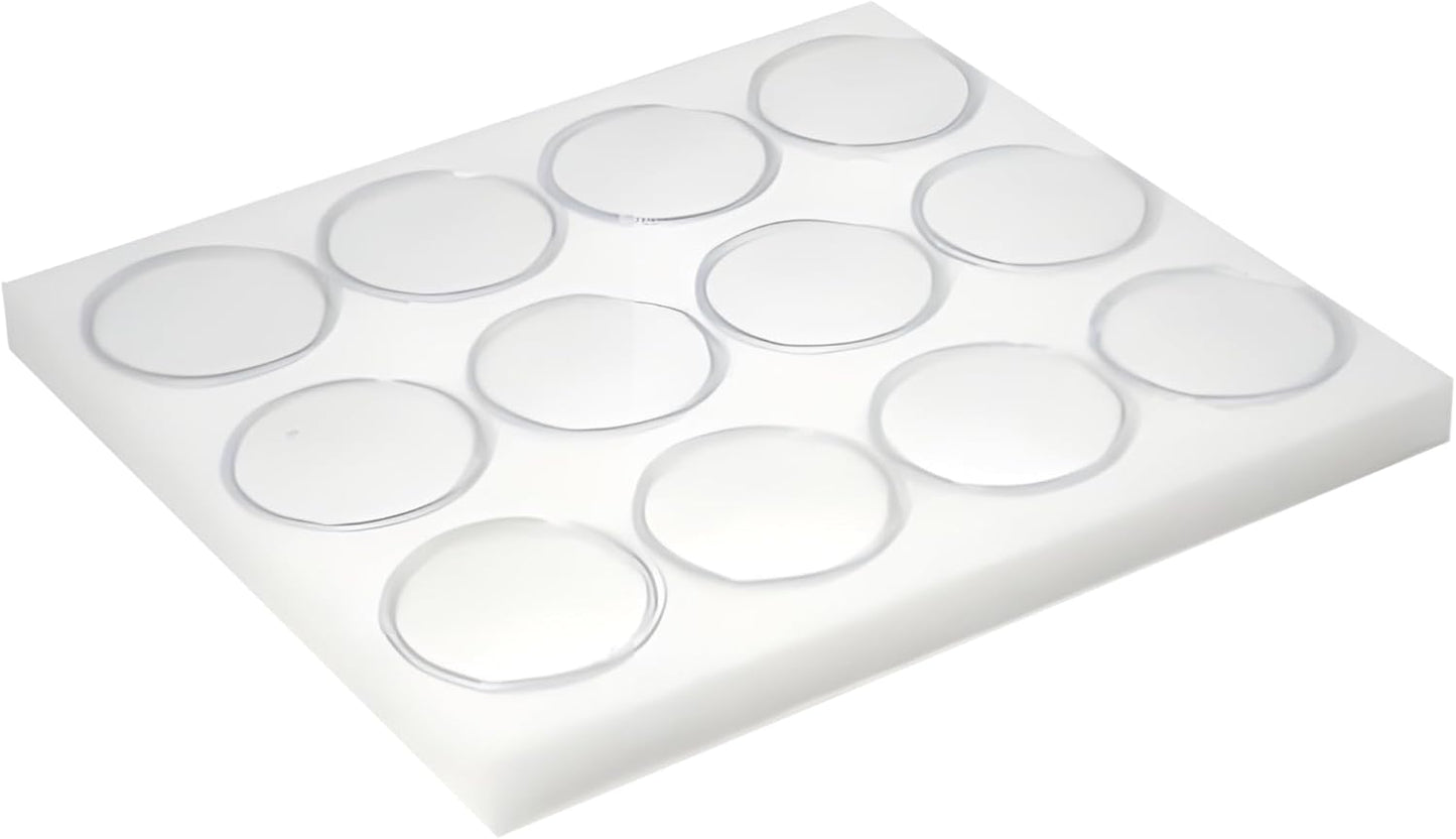 Round Gem Jar Liner with 12 Large Jars