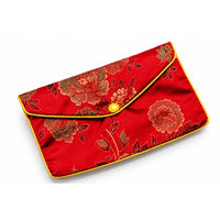 Assorted Chinese Zip Pouches 6½" × 4"