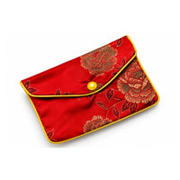 Assorted Chinese Zip Pouches 4½" x 4"