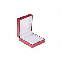Leatherette with Gold Trim Large Pendant Box